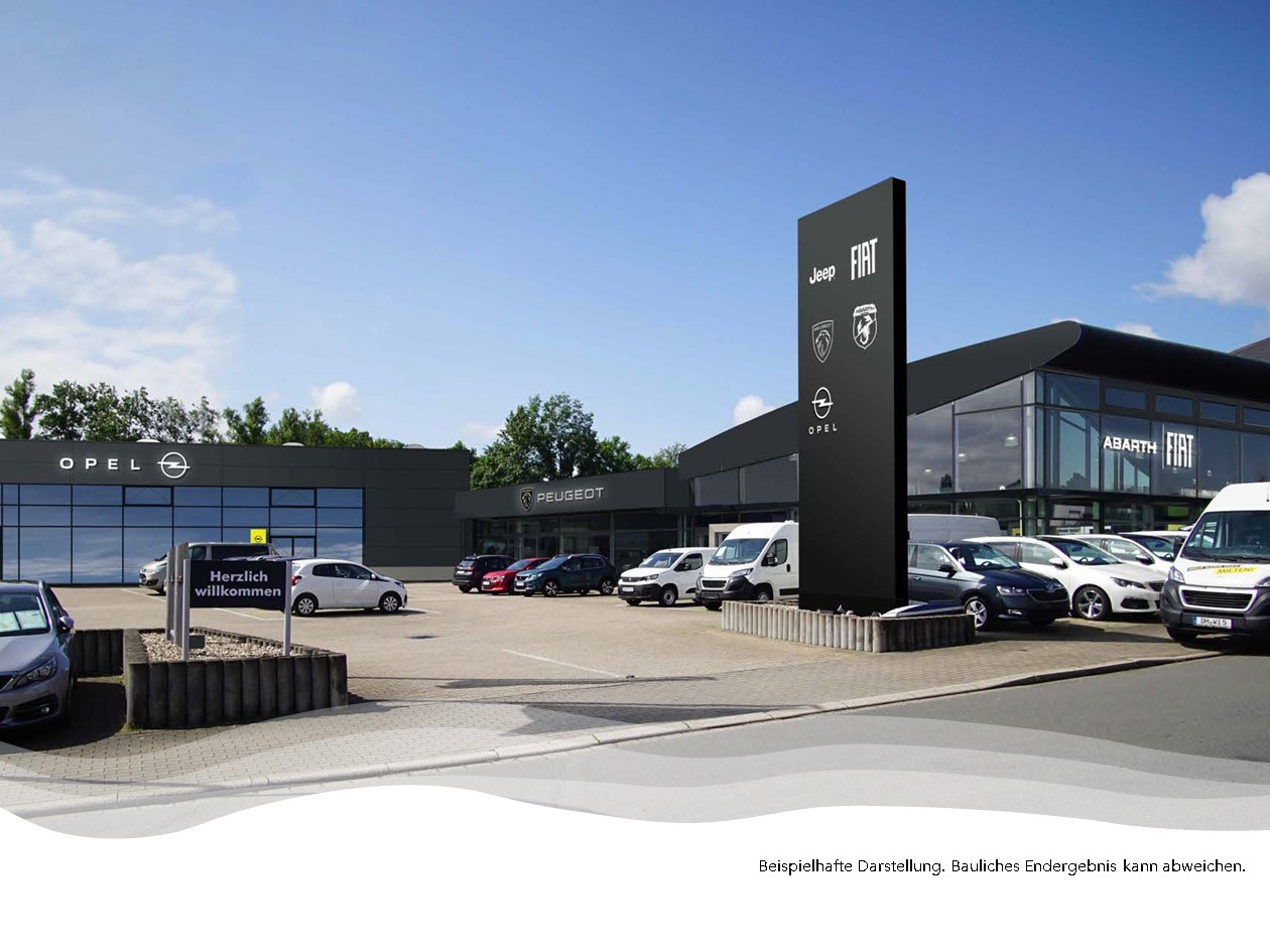 Neuvorstellung des Peugeot 3008 und die Eröffnung des Opel Gebäudes in ...